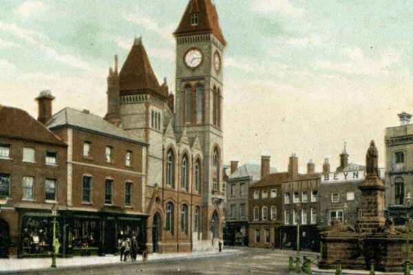 An image of the old Newbury Market Place